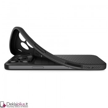 Spigen Liquid Air dėklas - juodas (Apple Iphone 17 Pro/Iphone 18 Pro) Spigen Liquid Air dėklas - juodas (Apple Iphone 17 Pro/Iphone 18 Pro)